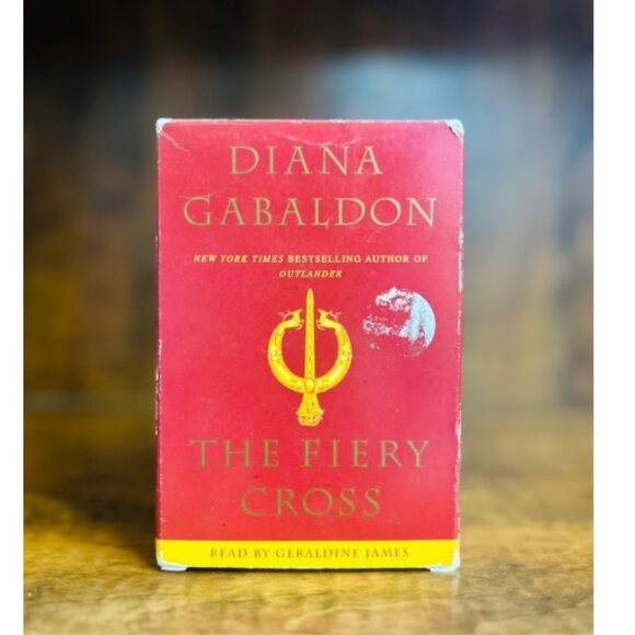 The Fiery Cross book 5 Diana Gabaldon Outlander cassette tapes - Picture 3 of 4